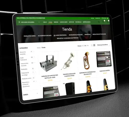 Music Store eCommerce